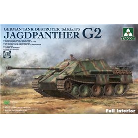 Takom 1:35 Sd.Kfz.173 Jagdpanther G2 - z pełnym wnętrzem FULL INTERIOR