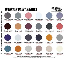 Zero Paints Interior Beige 60ml