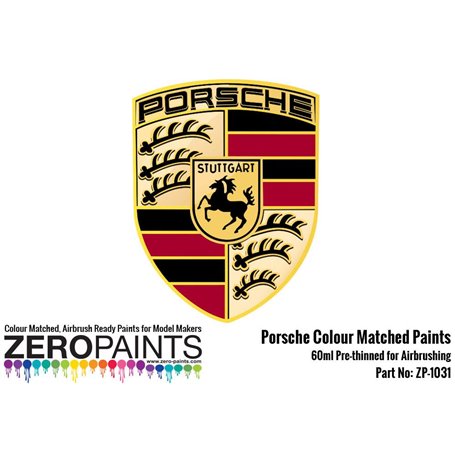Zero Paints Porsche Agate Grey Metallic 60ml