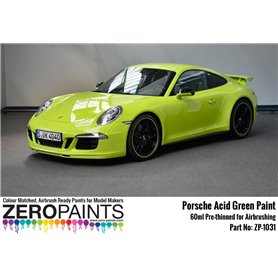 Zero Paints Porsche Acid Green 60ml