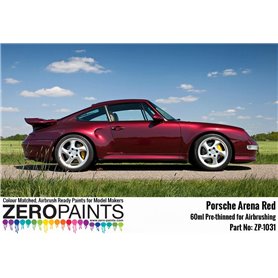 Zero Paints Porsche Arena Red Metallic 84R/84S 60ml