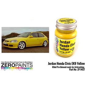 Zero Paints 1457 Jordan honda Civic Yellow - 60ml