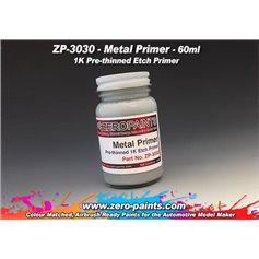 Zero Paints 3030 Podkład do metalu - METAL PRIMER - 1K PRE-THINNED ETCH PRIMER - 60ml