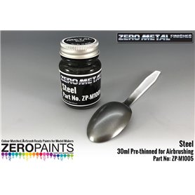 Zero Paints M1005 Steel Paint 30ml