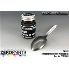 Zero Paints M1005 Steel Paint - 30ml
