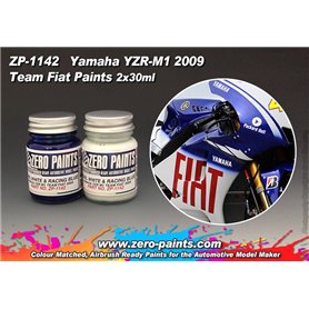 Zero Paints 1142 Yamaha YZR-M1 Team Fiat 2009 - 2x30ml