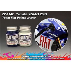 Zero Paints 1142 Yamaha YZR-M1 Team Fiat 2009 - 2x30ml