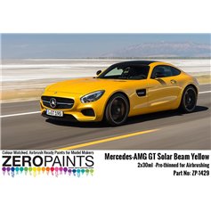 Zero Paints 1429 Mercedes AMG GT Solar Beam Yellow - 2x30ml