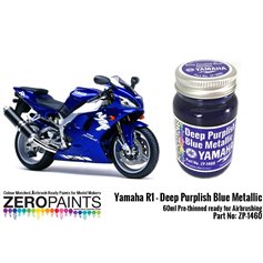 Zero Paints 1460 R1-R6 Deep Purplish Blue - 60ml