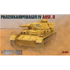 IBG 1:72 THE WORLD AT WAR - NUMER 9 w/modelem Pz.Kpfw.IV Ausf.D 