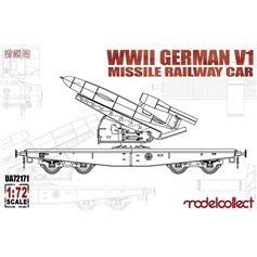 Modelcollect 1:72 V-1 MISSILE RAILWAY CAR 