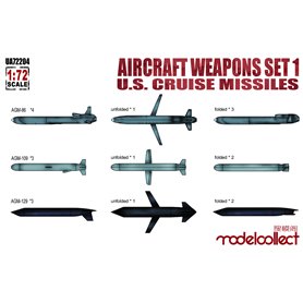 Modelcollect 1:72 AIRCRAFT WEAPONS SET - US CRUISE MISSILES - cz.1