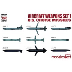 Modelcollect 1:72 AIRCRAFT WEAPONS SET - US CRUISE MISSILES - cz.1