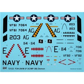 Sword 1:72 McDonnell F3H-2N / M F-3C / MF-3B Demon