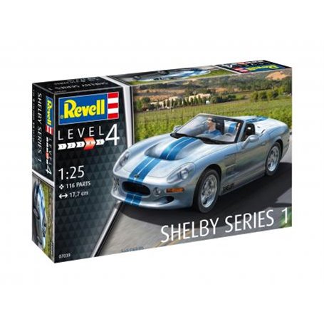 Revell 67039 1/25 Shelby Series I - MODEL SET - z farbami