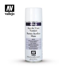 Vallejo ACRYLIC MATTT VARNISH - Lakier akrylowy w sprayu - MATOWY - 400ml