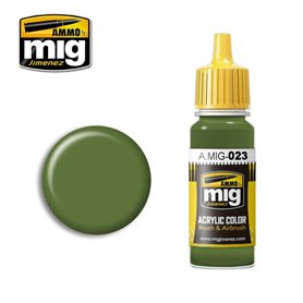 Ammo of MIG Farba akrylowa PROTECTIVE GREEN