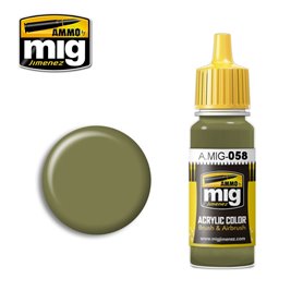 Ammo of MIG Farba akrylowa Light Green Khaki - 17ml