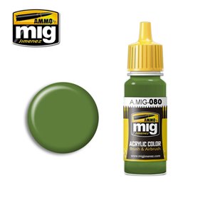 Ammo of MIG Farba akrylowa Bright Green - AMT-4 - 17ml