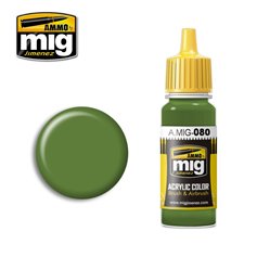 Ammo of MIG Farba BRIGHT GREEN AMT-4