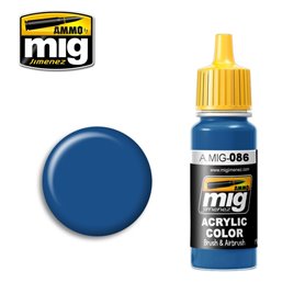 Ammo of MIG Farba akrylowa Blue - RAL 5019 - 17ml