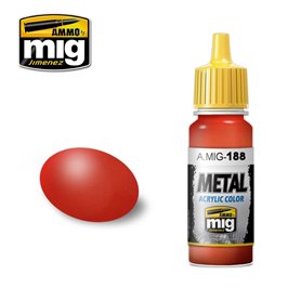 Ammo of MIG Farba akrylowa Metallic Red - 17ml