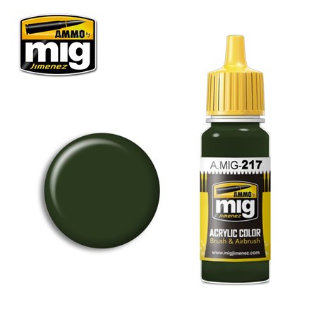 Ammo of MIG Farba akrylowa Green Slate - RLM 02 - 17ml