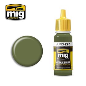Ammo of MIG Farba akrylowa ZINC Chromate Green - Interior Green - FS 34151 - 17ml