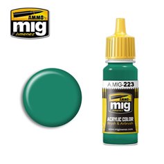 Ammo of MIG Farba akrylowa Interior Turquoise Green - 17ml