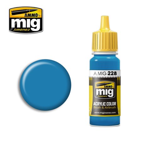 Ammo of MIG Farba akrylowa Intermediate Blue - FS 35164 - ANA 608 - 17ml