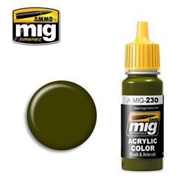 Ammo of MIG Farba akrylowa Camo Green - RLM 82 - 17ml