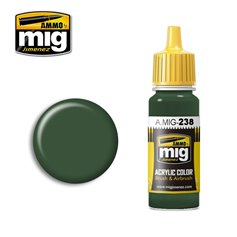 Ammo of MIG Farba akrylowa Medium Green - FS 34092 - 17ml
