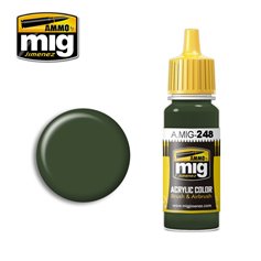Ammo of MIG Farba akrylowa Oliegrun - RLM 80 - 17ml