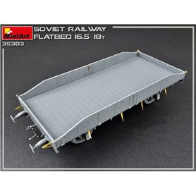 Mini Art 35303 Soviet Railway Flatbed 16,5-18t