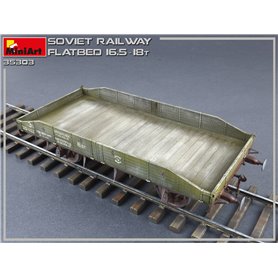 Mini Art 35303 Soviet Railway Flatbed 16,5-18t