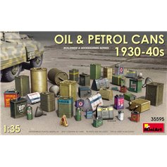 Mini Art 1:35 OIL AND PETROL CANS - 1930-1940 