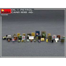 Mini Art 1:35 OIL AND PETROL CANS - 1930-1940