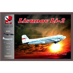 Big Model 1:144 Lisunov Li-2 PLL LOT 