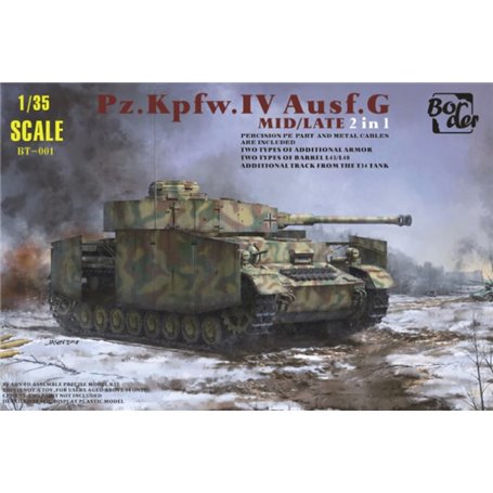 Border Model BT001 Pz.Kpfw.IV Ausf.G Mid/Late 2-1