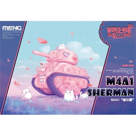 Meng WWP-002s World-War Toons M4A1 Sherman