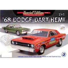 Monogram 1:25 Dodge Dart Hemi - 1968 - 2w1 