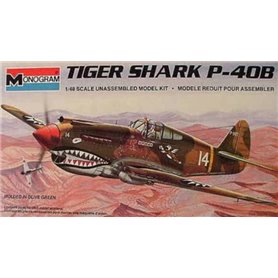 Monogram 5209 1/48 P-40B TIGER SHARK