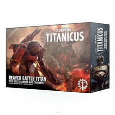 ADEPTUS TITANICUS - Reaver Titan W/Melta Cannon & Chainfist