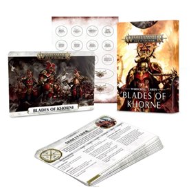 WARHAMMER AGE OF SIGMAR - Warscroll Cards: Blades Of Khorne - ENG