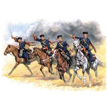 Zvezda 1:35 Soviet Cossack cavalry WWII