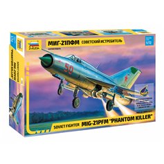 Zvezda 1:72 MiG-21 PFM - SOVIET FIGHTER 