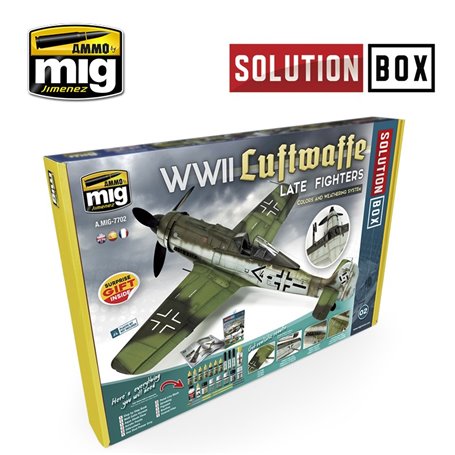 Ammo Solution Box WWII Luftwaffe Late Fighter