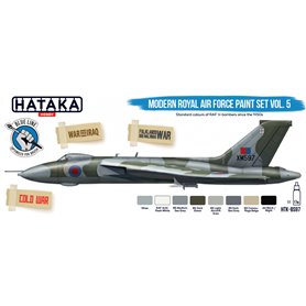 Hataka BS97 BLUE-LINE Zestaw farb Modern Royal Air Force - cz.5