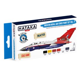 Hataka BS85 BLUE-LINE Zestaw farb MODERN ROYAL AIR FORCE - cz.4