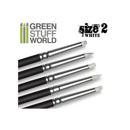 Green Stuff World Color Shaper WHITE - Size 2